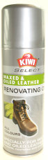 ..Waxed & Oiled Leather renovating Oil Spray 200ml Kiwi Select - Shoe Care Products/Kiwi