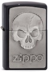 Zippo 2003546 Phantom Skull Street Chrome
