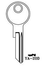 Hook 7100 jma = YA-20d - Keys/Cylinder Keys- Car