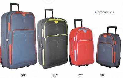 Cities635 Trolley Case Set (4) - Leather Goods & Bags/Luggage