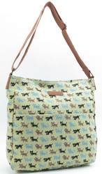 .....7389C Metro Premium Cat Pattern Canvas Bag - Leather Goods & Bags/Holdalls & Bags