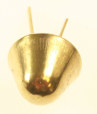 Case Stud Cone Brass - Shoe Repair Products/Fittings
