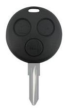 Hook 3440 RMST01 Smart Car 3 Button Remote Case Only HD=RKS135 - Keys/Remote Fobs