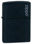 Zippo 218ZL 60001203 Black matte with Zippo logo