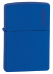 Zippo 229ZL 60001205 Royal Blue matte with Zippo Logo - Zippo/Zippo Lighters