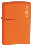 Zippo 231ZL 60001268 Orange matte with Zippo logo - Zippo/Zippo Lighters