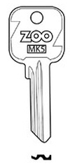 Hook 3422 Zoo Genuine GC125 cylinder keys - Keys/Cylinder Keys - Genuine