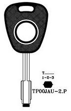 Hook 3413 TP00JAU-2P...empty transponder - Keys/Transponder Pods