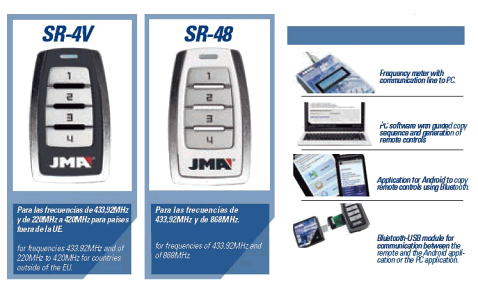 JMA Garage Door Remote Kit - Key Machines/Remote Coding Machines