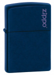 Zippo 239ZL 60001569 Navy Blue matte with Zippo logo - Zippo/Zippo Lighters