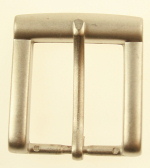Belt Buckle Heavy Matt Steel Finish Width 40mm - Shoe Repair Products/Fittings