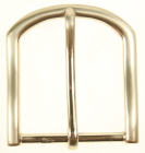 Belt Buckle Curved End Chrome Finish Width 40mm x Length 45mm (0010) - Shoe Repair Products/Fittings