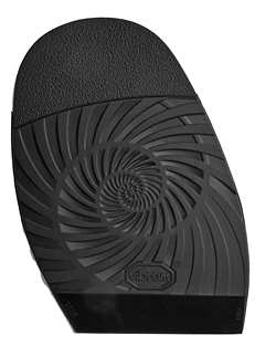 Vibram Sebastian Rubber Soles Black 3.5mm (10 Pair) - Shoe Repair Materials/Soles