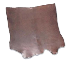 Dressed Leather Shoulders C/G Best Quality 2.5mm Dark Brown - Shoe Repair Materials/Leather Skins & Components