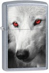 Zippo 28877 Wolf with Red Eyes