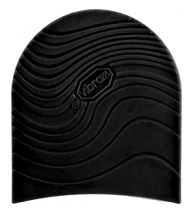 Vibram Leisure Heels Black 6mm (10 pair) - Shoe Repair Materials/Heels-Mens