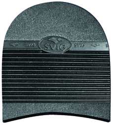 Svig 425 Moena Flex Rib Heels 7.8mm Black (10 pair) - Shoe Repair Materials/Heels-Mens