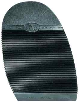 Svig 325 Flex Rib Moena Soles Ladies 4.5mm Black (10 pair) - Shoe Repair Materials/Soles