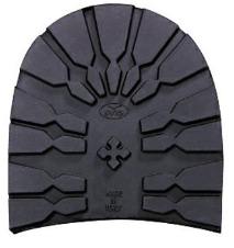Svig 236 Trapper 8mm Heels Black (10 pair) - Shoe Repair Materials/Heels-Mens