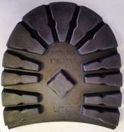 Commando Lite Heels 13mm Black (pair) - Shoe Repair Materials/Heels-Mens