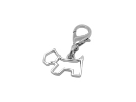 PC10 Pet Charm with Cut Out Dog - Engravable & Gifts/Pet Charms