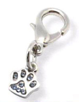 PC19 Pet Charm Heart Colour Crystal - Engravable & Gifts/Pet Charms