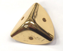 B55-2 Case Corner Solid Brass