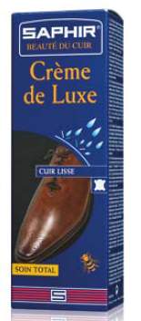Saphir Creme De Luxe 75ml tube REF 0023 - SAPHIR Shoe Care/Smooth Leather