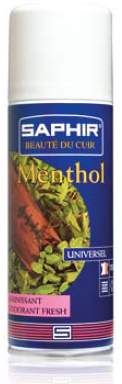 Saphir Menthol Deoderiser Spray 200ml REF 0624