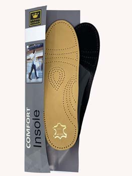 Sovereign Deluxe Leather Orthofix Support Insoles (Pair)