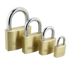 Maxus MX7 Brass Padlocks Boxed - Locks & Security Products/Padlocks & Hasps