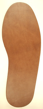 JR Plain Rendenbach 5-5.5mm XL Long Soles (1pair) 13.1/2 x 5 - Shoe Repair Materials/Leather Soles