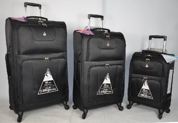 AERO9978 Lightweight 8 wheel Trolley Case (set of 3) 21/26/29 - Leather Goods & Bags/Luggage