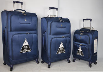 .....AERO9976 Royal Blue Lightweight 4 wheel Trolley Case (set of 3) 21/26/29 - Leather Goods & Bags/Luggage