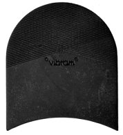 Vibram 6mm Top Heels Black (10 pair)