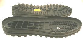 Vibram 0056C Winter City Unit Black (Pair) - Shoe Repair Materials/Units & Full Soles