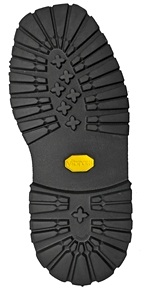 Vibram 528K Roccia Unit Black ( pair) - Shoe Repair Materials/Units & Full Soles