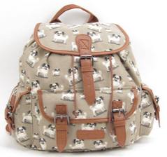 .......7386P Metro Premium Pug (Dog) Pattern Canvas Bag - Leather Goods & Bags/Holdalls & Bags