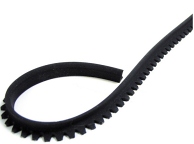 Svig Zephir Rubber Black Welting 6mm GU600CLNE006N - Shoe Repair Materials/Leather Skins & Components
