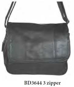 BD3644 Black Handbag (DK3644) - Leather Goods & Bags/Holdalls & Bags