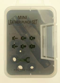 Mini Leather Punch Set (6 sizes) (72311) - Shoe Repair Products/Tools