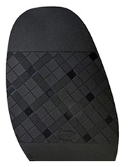 Vibram Tartan Sole Black 2mm (10 pair) - Shoe Repair Materials/Soles