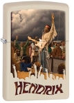 Zippo 29172 Jimi Hendrix in Concert Cream Matt - Zippo/Zippo Lighters