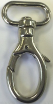 B41/20 Trigger Hook N.P. 65mm fits 25mm strap