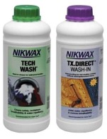 NikWax 300ml Twin Pack Tech Wash/TX Direct - Shoe Care Products/Nikwax
