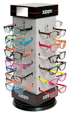 Zippo Reading Glasses (24 Piece) Revolving Stand 31Z-PD-24F - Zippo/Zippo Reading Glasses
