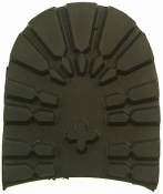 Trekker Lite 8mm Heels Black (10 pair) - Shoe Repair Materials/Heels-Mens