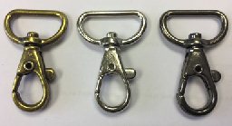 FH25-40 (Swivel) French Hooks To fit strap 24mm Length 38mm - Shoe Repair Products/Fittings