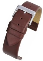 W102 Burgundy Calf Leather Watch Strap Matt Finish with Nubuck Lining - Watch Straps/Main Range