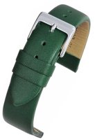 W106 Green Calf Leather Watch Strap Matt Finish with Nubuck Lining - Watch Straps/Main Range